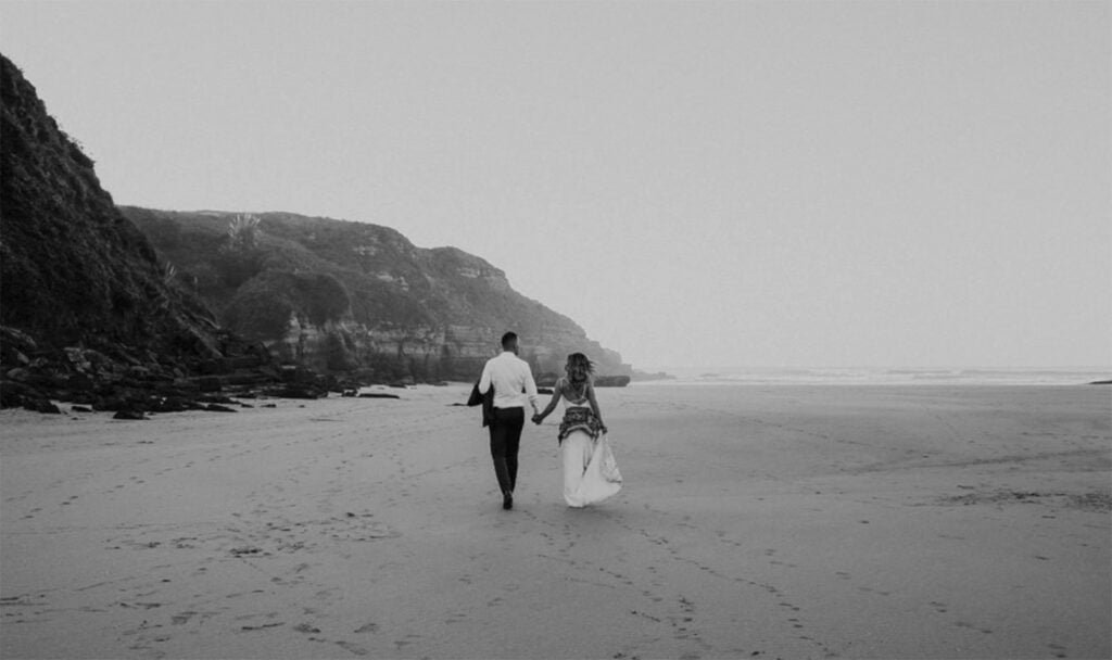 reportaje de boda en la playa de Ajo en Cantabria
