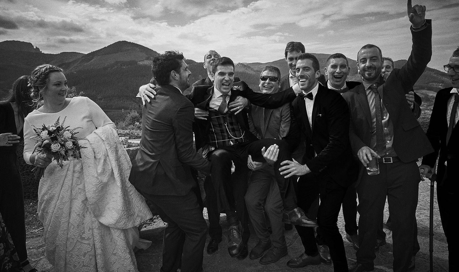 reportaje de boda en restaurante Garenai