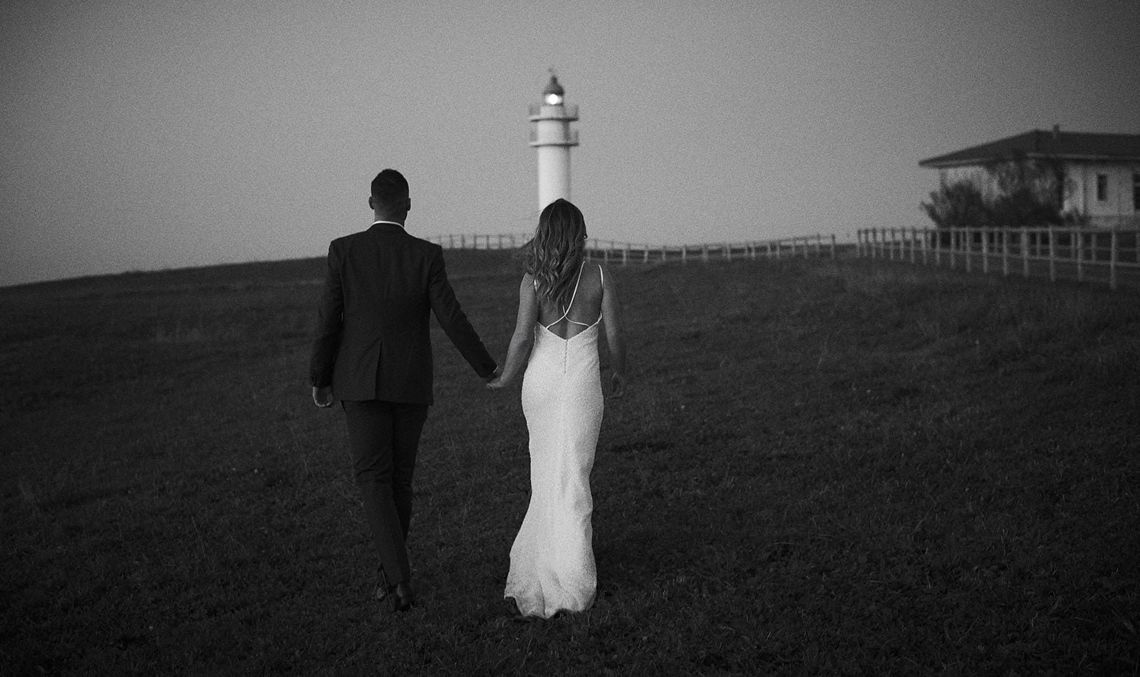 reportaje de boda en el faro de Ajo en Cantabria