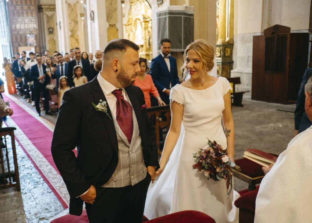 Boda la religiosa en Vera Cruz en Valladolid