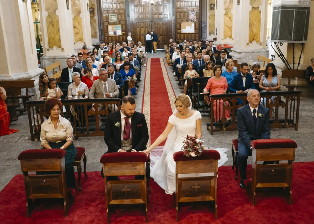 Boda la religiosa en Vera Cruz en Valladolid