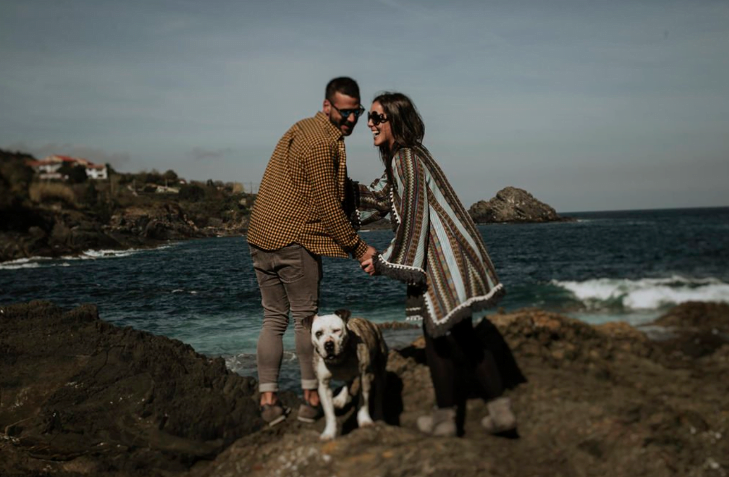 reportaje de fotos de pareja en Mundaka