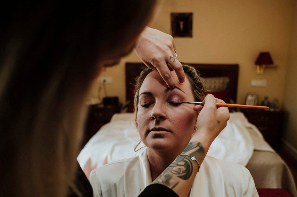 Portafolio 64 preparativo de maquillaje de novia