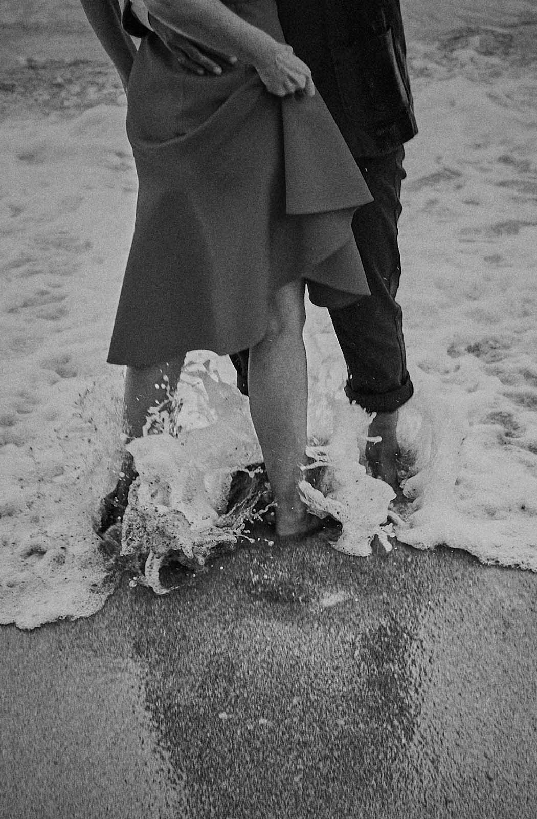 reportaje de boda en la playa de Plencia