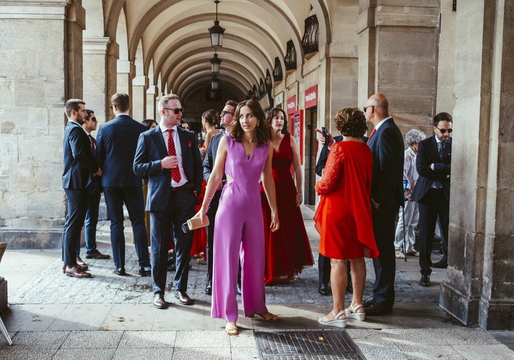 Reportaje de boda civil en el ayuntamiento de Vitoria