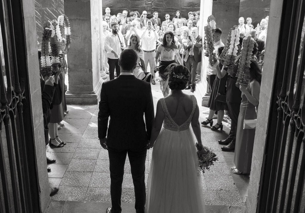 Reportaje de boda civil en el ayuntamiento de Vitoria