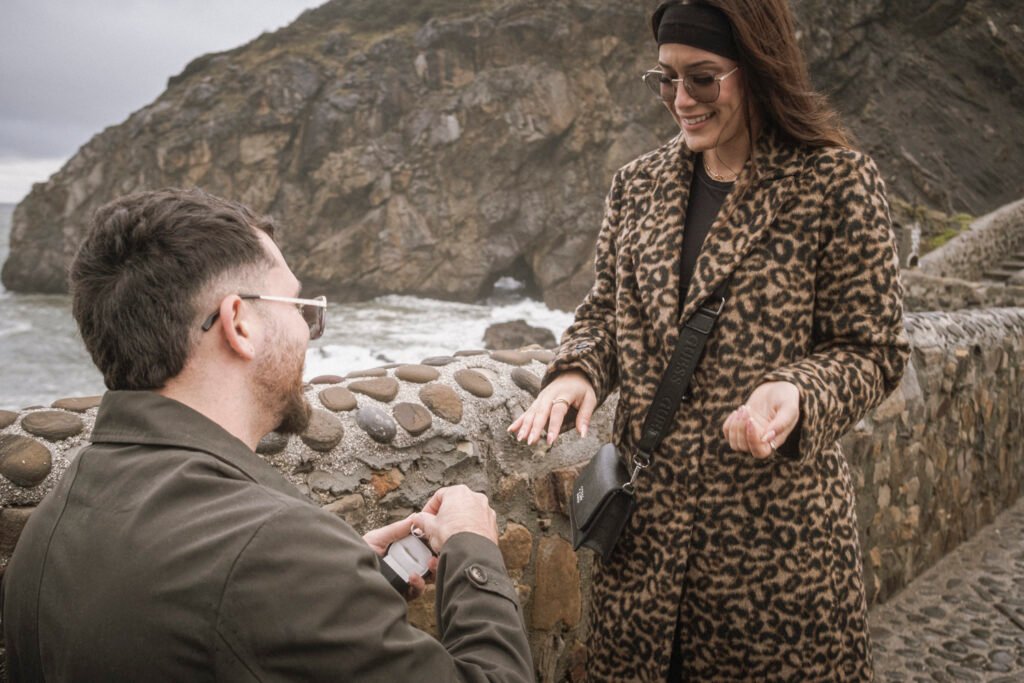 Portafolio 77 Pedir matrimonio en Bilbao y País Vasco | Fotógrafo de pedidas de mano.
